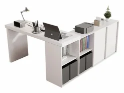 Escritorio giratorio 360° - con 4 cajones - 4 separadores - en MDF -^ModernLuxe Sale