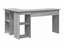 Clicnbuy Escritorio Rinconero|Escritorio sonoma 142 x 102 x 73 cm Madera contrachapada