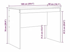 Escritorio Madera vieja 100 x 50 x 76 cm^vidaxl Sale