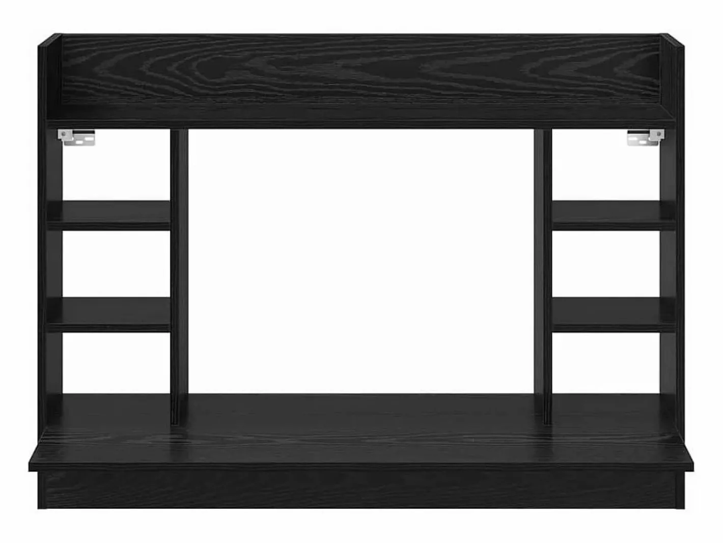 Clicnbuy Escritorio Montado en la Pared Roble 105 x 48 x 75 cm Negro