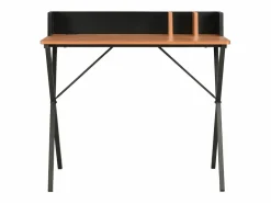 Clicnbuy Escritorio y marrón 80x50x84 cm Negro Clearance