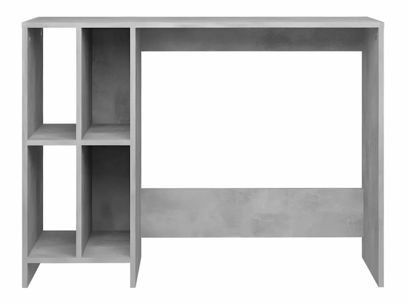 Clicnbuy Mesa De Ordenador|Escritorio notebook contrachapado hormigón 102,5x35x75 cm