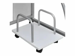 Clicnbuy Escritorio ordenador madera contrachapada 110x52x88,5 cm Blanco Hot