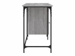 Escritorio ordenador madera ingeniería Sonoma 131x48x75 cm^Clicnbuy Outlet