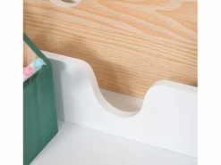 Homcom Escritorio para niños 70x50x75 cm Blanco Discount