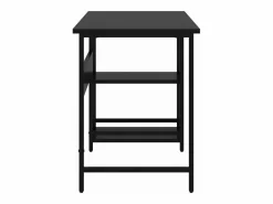 Clicnbuy Mesa De Ordenador|Escritorio para ordenador de MDF y metal 105x55x72 cm
