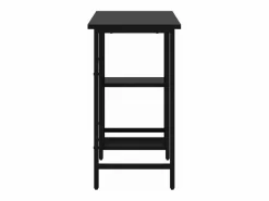 Escritorio para ordenador de MDF y metal 80x40x72 cm^Clicnbuy New