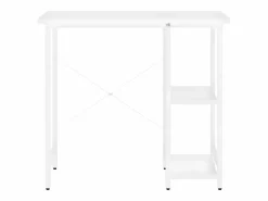 Escritorio para ordenador de MDF y metal 80x40x72 cm^Clicnbuy Sale