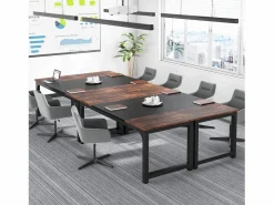 Tribesigns Mesa De Ordenador|Escritorio para portátil, Mesa, Escritorio para teletrabajo, Puesto de trabajo para oficina, 180 x 80 x 75 cm