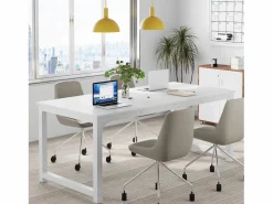 Tribesigns Mesa De Ordenador|Escritorio para portátil, mesa, mesa de estudio para teletrabajo, puesto de trabajo para oficina, dormitorio, fácil montaje (, 160 x 80 x 75 cm)
