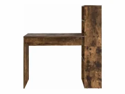 Escritorio Roble ahumado 113 x 54 x 120 cm Madera de ingeniería^vidaxl Sale