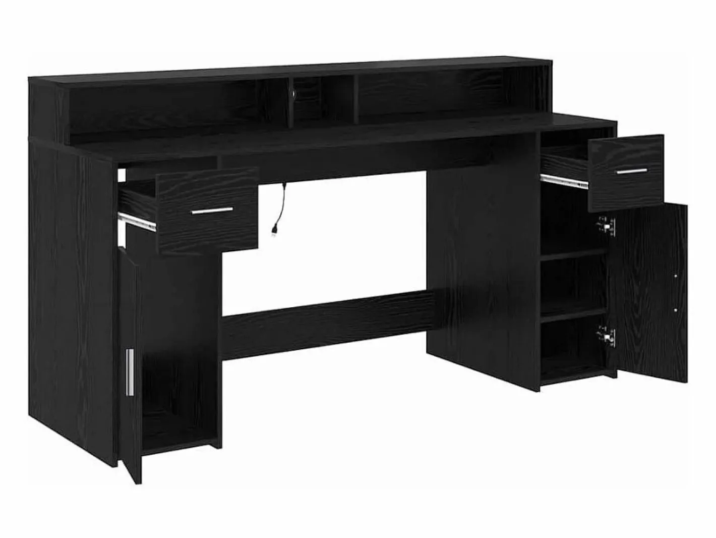 Escritorio Roble 160 x 55 x 91 cm Madera contrachapada^vidaxl Sale