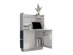 Vicco Escritorio secretario 85x27x118.9 alena Blanco Discount