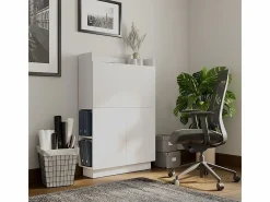 Vicco Escritorio secretario 85x27x118.9 alena Blanco Discount