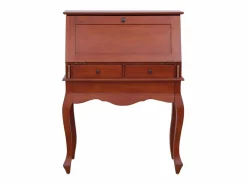 Escritorio secreter madera maciza de caoba marrón 78x42x103 cm^Clicnbuy Hot