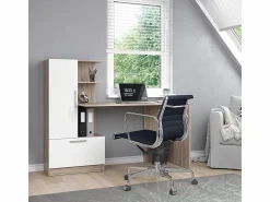 Escritorio sonoma/blanco 150x59.3x120.1 tomy^Vicco Discount