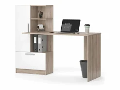 Escritorio sonoma/blanco 150x59.3x120.1 tomy^Vicco Discount
