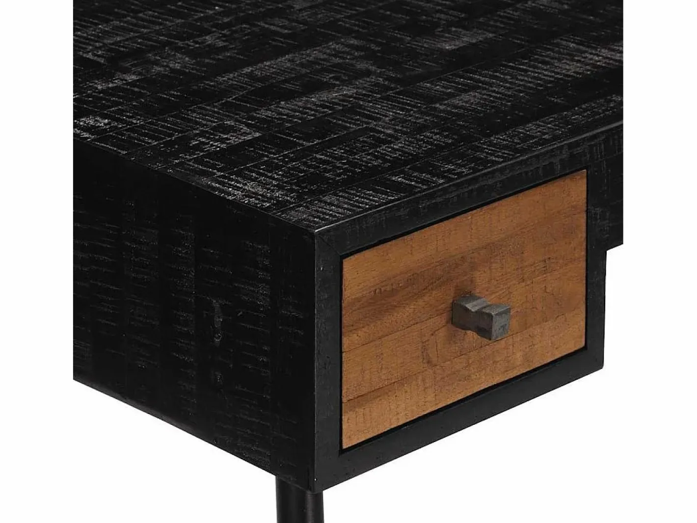 Escritorio 117x56,5x75 cm teca maciza recuperada^ Online