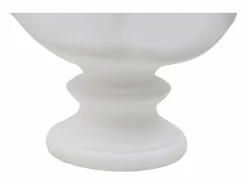 Escultura clásica decorativa de medio busto en poliresina h34cm Man Blanco