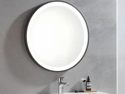 OZAIA Espejo De Pared|Espejo|Espejo baño luminoso redondo LEDS NUMEA - Anch 60xAlt.60 cm
