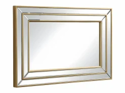 Espejo biselado BAKOU - madera de eucalipto - 60 x 90 cm -^OZAIA Sale