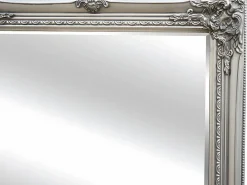OZAIA Espejo con marco ELVIRE - madera - 60 x 140 cm - Plateado Sale