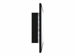Espejo de baño acrílico brillo 60x8,5x37 cm ES999845 Negro