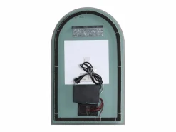 OZAIA Espejo De Pared|Espejo|Espejo de baño con forma de arco antivaho con luces LED, Ancho 50 cm, ARCADI