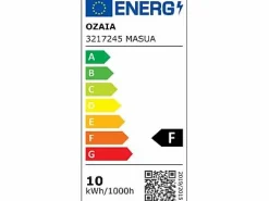 OZAIA Espejo de baño rectangular con luz antivaho - 50 x 80 cm - MASUA Transparente Discount