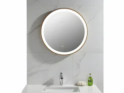 Espejo de baño redondo luces led NUMEA 60x3.5x60 cm^OZAIA Sale