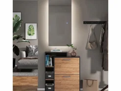 Vicco Accesorios De Cuarto De Baño|Espejo De Cuarto De Baño|Espejo de baño vidrio 100x50x2.8 miral