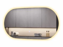 Vicco Accesorios De Cuarto De Baño|Espejo De Cuarto De Baño|Espejo de baño vidrio 100x50x2.8 miral