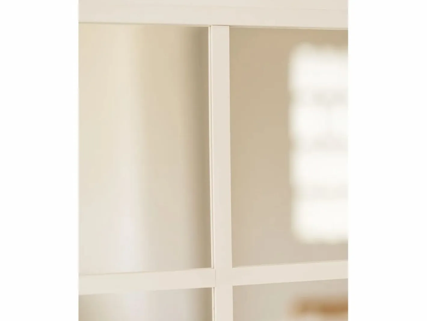 DECOWOOD Espejo De Pared|Espejo|Espejo de madera color de 90x90cm - LISBOA -
