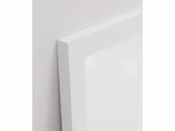 DECOWOOD Espejo De Pared|Espejo|Espejo de madera color de 90x90cm - LISBOA -