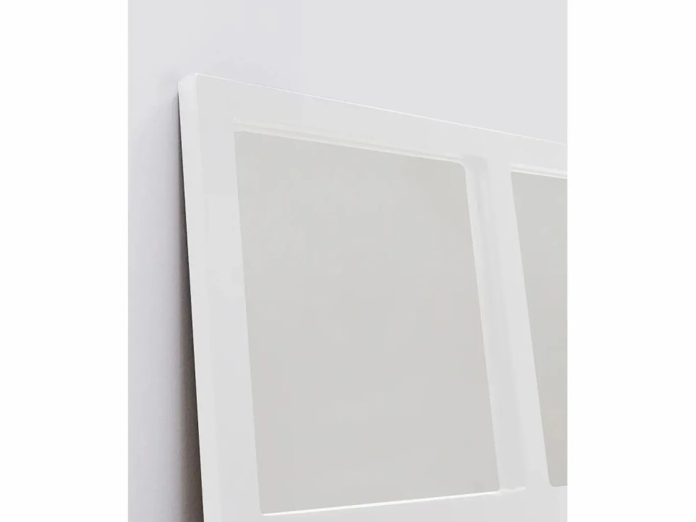 DECOWOOD Espejo De Pared|Espejo|Espejo de madera color de 90x90cm - LISBOA -