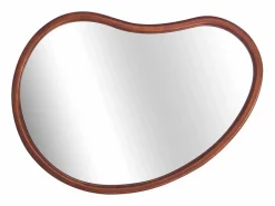 Espejo de madera de abeto decorativo de pared, 85cm nogal^Sweeek Best