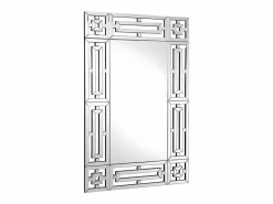 Espejo de pared de acero inoxidable - Ancho 120 x Alt. 80 cm - - LOAYE^OZAIA Discount