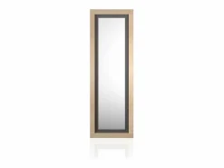 duehome Espejo de pared Kira Cambria - Grafito Marru00f3n Best