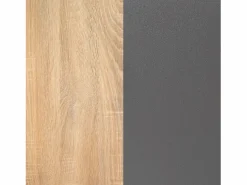 duehome Espejo de pared Kira Cambria - Grafito Marru00f3n Best