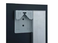 Espejo de pared LED para baño 100x60 cm Plateado