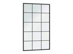 Espejo de pared metal 100x60 cm ES511091 Negro Sale