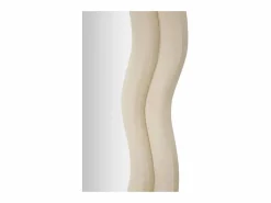Espejo de pared o de pie diseño ondulado en terciopelo 60x160cm Miki - Crema Beige