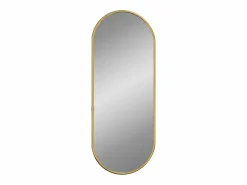 Espejo de pared ovalado 60x25 cm ES405565 Dorado Clearance