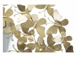 Espejo De Pared|Espejo de pared redondo con mariposas 3D Butterfly Wind