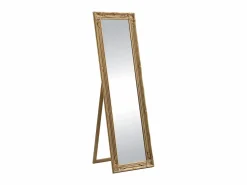OZAIA Espejo de pie con marco HONORE - madera de eucalipto - 50 x 170 cm - Dorado Online