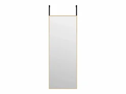 Accesorios De Cuarto De Baño|Espejo De Cuarto De Baño|Espejo de puerta 30x80 cm Cristal y aluminio