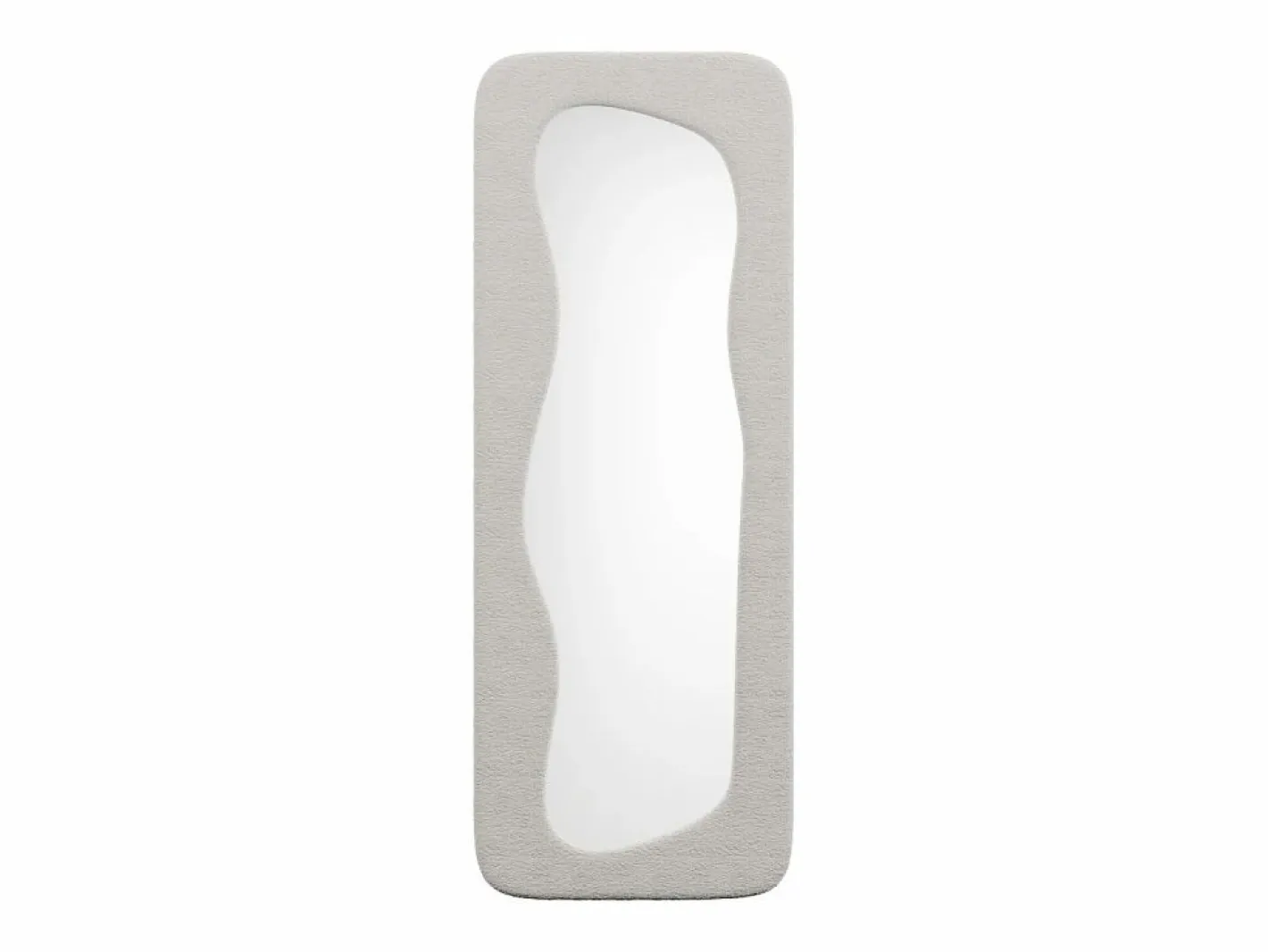 Espejo de terciopelo - L. 60 x Alt. 160 cm - Crema - HAIMEI^OZAIA Hot