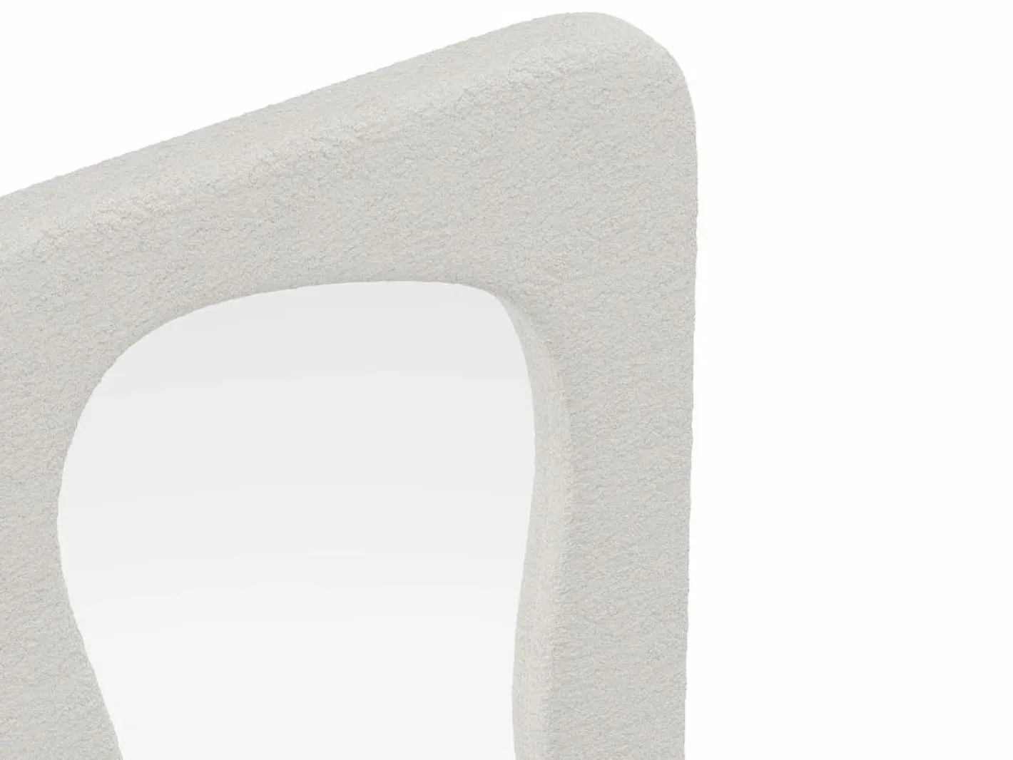 Espejo de terciopelo - L. 60 x Alt. 160 cm - Crema - HAIMEI^OZAIA Hot