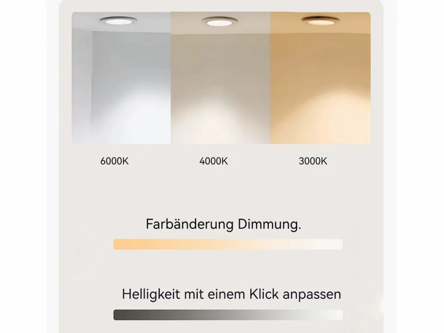 Espejo LED redondo de 70 cm con función antivaho y 3 configuraciones de temperatura - Vidrio y metal^Hauss Spole Best