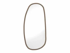 OZAIA Espejo De Pared|Espejo|Espejo orgánico de hevea, An. 49 x Alt. 100 cm, MEIXI